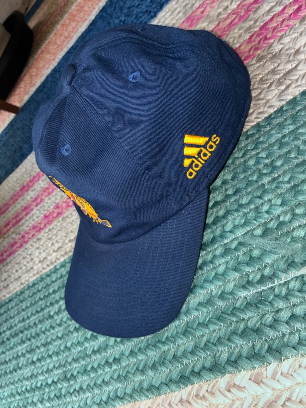 Florida Panthers Adidas Reverse Retro 2.0 Hat Palm Tree NHL Blue RR - Picture 6 of 8